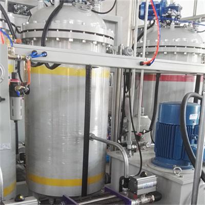 Low-Pressure Type PU Foaming Line Produksi Otomatis Polyurethane Pouring Machine